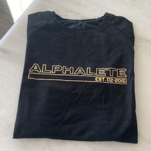 Mens size small performance fit Alphalete shirt